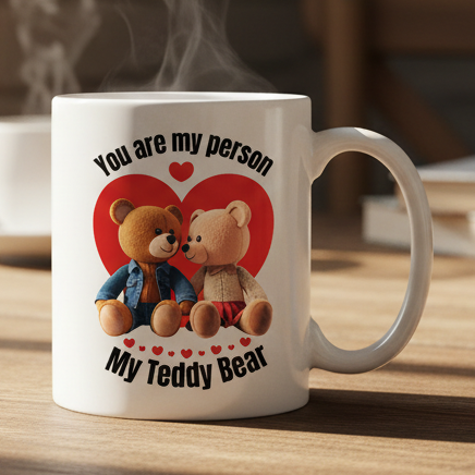 Mug & Teddy Bear Gift Set – You Are My Person