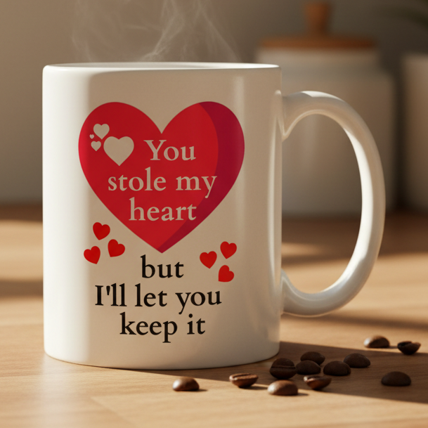 Mug & Teddy Bear Gift Set – You Stole My Heart