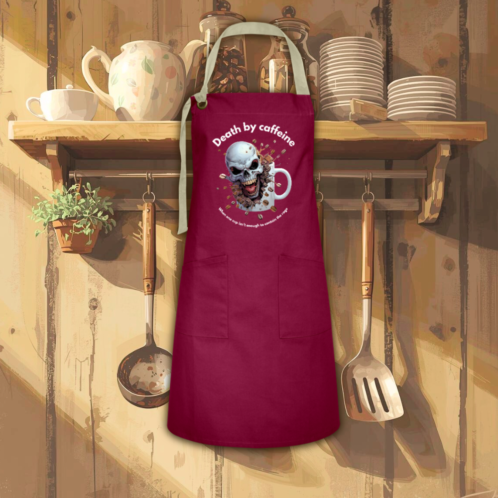 Death by caffeine • Artisan Apron